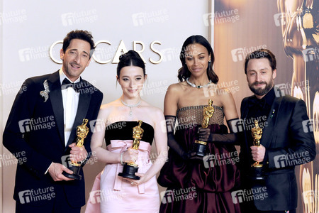 Oscars 2025 Preisträger-Photocall in Los Angeles