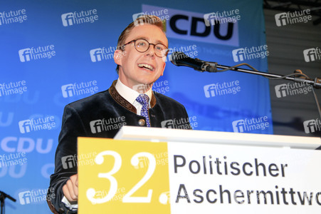 32. Politischer Aschermittwoch der CDU Weimarer Land in Apolda
