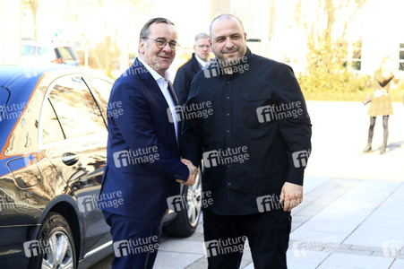 Empfang des ukrainischen Verteidigungsministers in Berlin