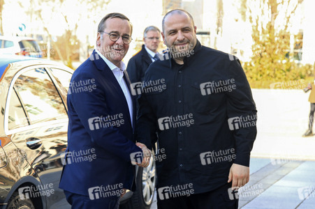 Empfang des ukrainischen Verteidigungsministers in Berlin