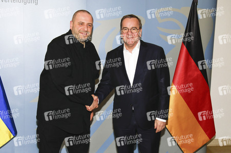 Empfang des ukrainischen Verteidigungsministers in Berlin