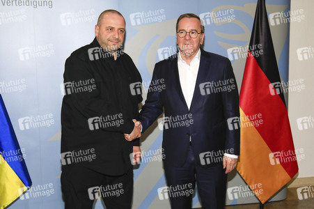 Empfang des ukrainischen Verteidigungsministers in Berlin