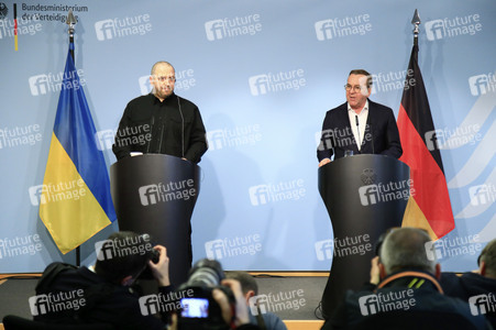 Empfang des ukrainischen Verteidigungsministers in Berlin