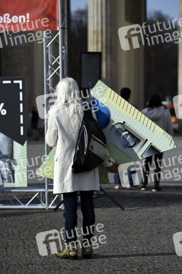 Equal Pay Day Aktion des DGB in Berlin