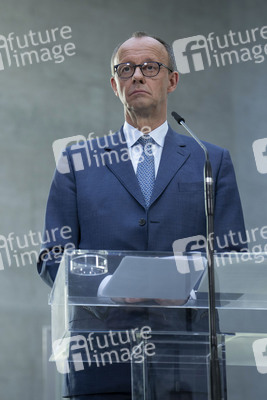 Pressekonferenz nach den Sondierungsgesprächen von Union und SPD in Berlin