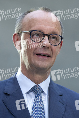 Pressekonferenz nach den Sondierungsgesprächen von Union und SPD in Berlin