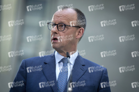 Pressekonferenz nach den Sondierungsgesprächen von Union und SPD in Berlin