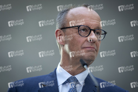 Pressekonferenz nach den Sondierungsgesprächen von Union und SPD in Berlin