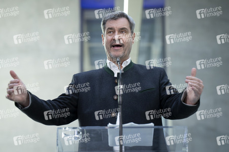 Pressekonferenz nach den Sondierungsgesprächen von Union und SPD in Berlin
