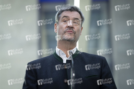 Pressekonferenz nach den Sondierungsgesprächen von Union und SPD in Berlin