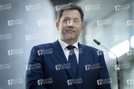 Pressekonferenz nach den Sondierungsgesprächen von Union und SPD in Berlin