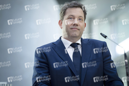 Pressekonferenz nach den Sondierungsgesprächen von Union und SPD in Berlin
