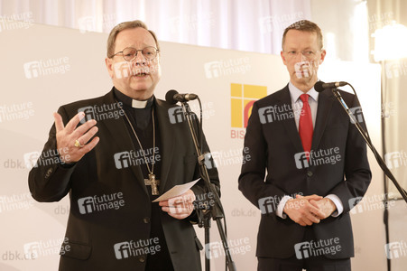 Pressekonferenz zur Frühjahrs-Vollversammlung der Deutschen Bischofskonferenz in Kall-Steinfeld