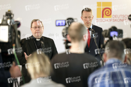 Pressekonferenz zur Frühjahrs-Vollversammlung der Deutschen Bischofskonferenz in Kall-Steinfeld