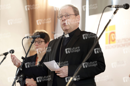 Pressekonferenz zur Frühjahrs-Vollversammlung der Deutschen Bischofskonferenz in Kall-Steinfeld