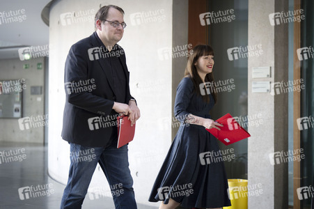 Pressestatement der Partei Die Linke in Berlin