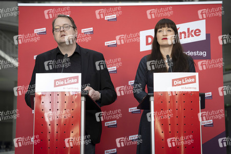 Pressestatement der Partei Die Linke in Berlin