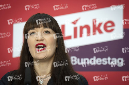 Pressestatement der Partei Die Linke in Berlin