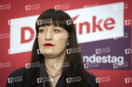 Pressestatement der Partei Die Linke in Berlin