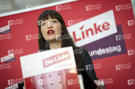 Pressestatement der Partei Die Linke in Berlin