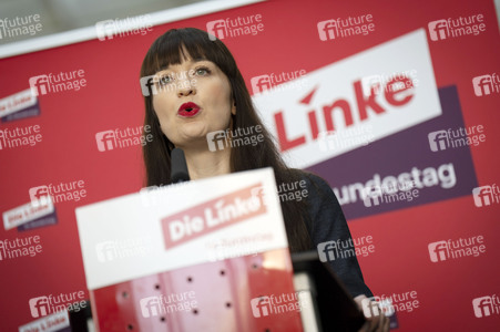 Pressestatement der Partei Die Linke in Berlin