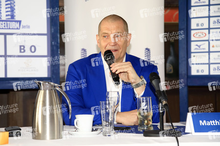 Pressekonferenz mit Claudia Pechstein in Berlin