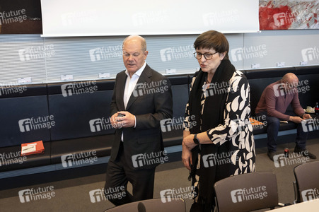 Fraktionssitzung der SPD-Bundestagsfraktion in Berlin