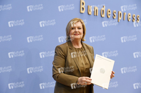 Bundespressekonferenz Vorstellung des Jahresberichtes 2024 in Berlin