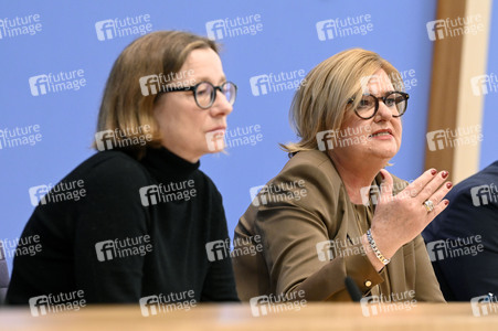 Bundespressekonferenz Vorstellung des Jahresberichtes 2024 in Berlin