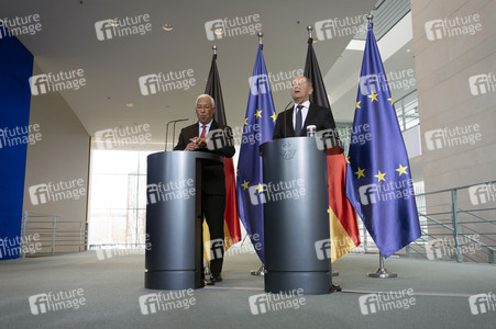 Empfang des Präsidenten des Europäischen Rates in Berlin