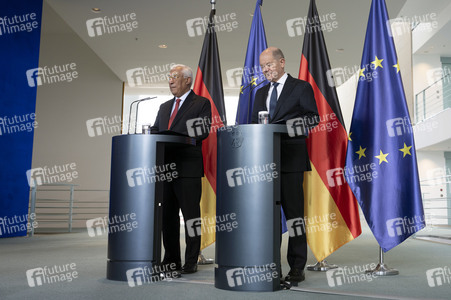 Empfang des Präsidenten des Europäischen Rates in Berlin