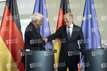 Empfang des Präsidenten des Europäischen Rates in Berlin