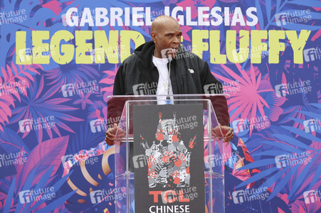 Handprint Ceremony mit Gabriel Iglesias in Los Angeles