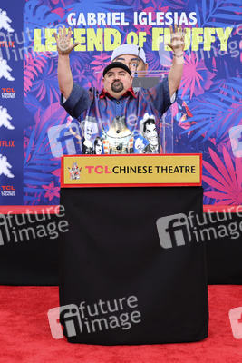 Handprint Ceremony mit Gabriel Iglesias in Los Angeles