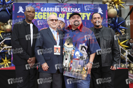 Handprint Ceremony mit Gabriel Iglesias in Los Angeles