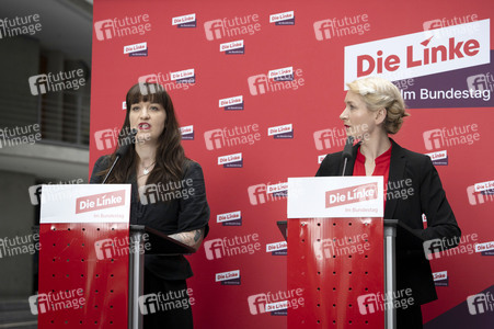 Pressestatement der Partei Die Linke in Berlin