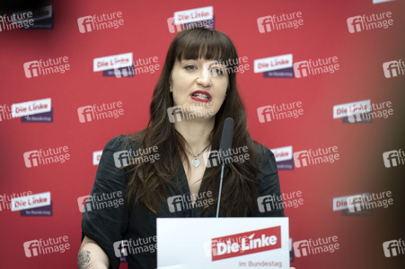 Pressestatement der Partei Die Linke in Berlin
