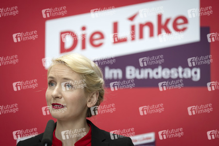 Pressestatement der Partei Die Linke in Berlin