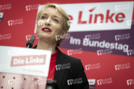Pressestatement der Partei Die Linke in Berlin