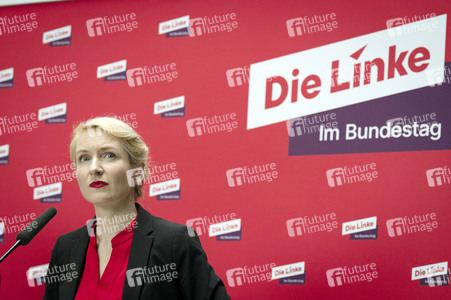 Pressestatement der Partei Die Linke in Berlin
