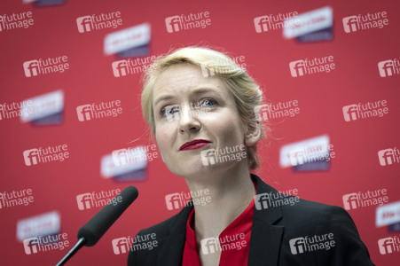 Pressestatement der Partei Die Linke in Berlin