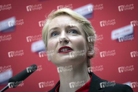 Pressestatement der Partei Die Linke in Berlin