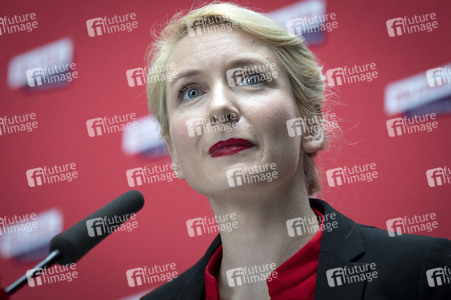 Pressestatement der Partei Die Linke in Berlin