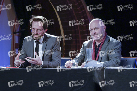 Colum McCann und Jan-Gregor Kremp auf der lit.Cologne 2025 in Köln