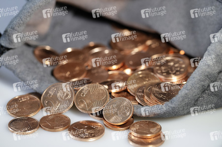 Symbolfoto Cent-Münzen