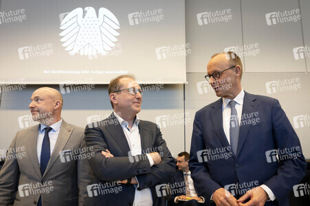 Fraktionssitzung der CDU/CSU-Bundestagsfraktion in Berlin