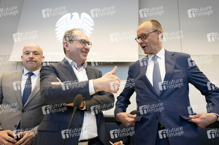 Fraktionssitzung der CDU/CSU-Bundestagsfraktion in Berlin