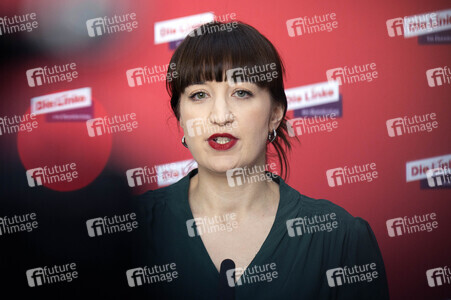 Pressestatement der Partei Die Linke in Berlin