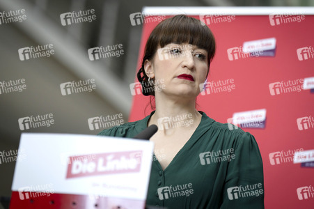 Pressestatement der Partei Die Linke in Berlin