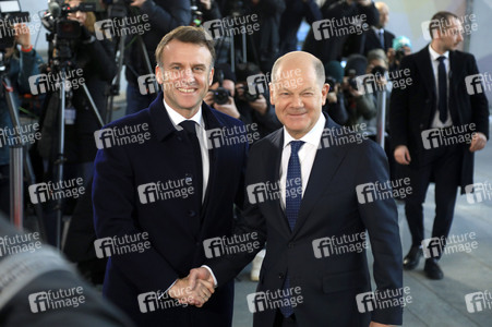 Empfang des Staatspräsidenten der Französischen Republik in Berlin